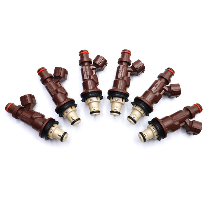 6 x FUEL INJECTORS 23250-62040 FOR 1999-04 TOYOTA TACOMA TUNDRA 4RUNNER 3.4L V6