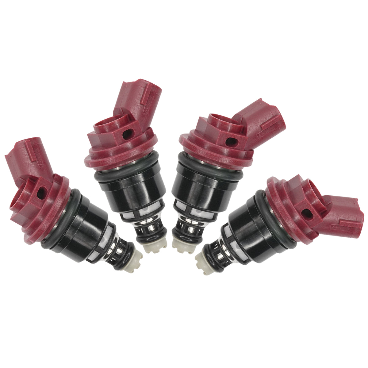 4 X 850CC Side Feed Fuel Injectors FOR SUBARU WRX STI EJ20 EJ25 E85 fi ...