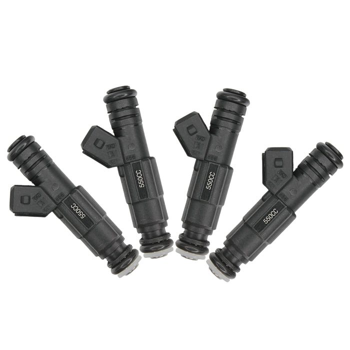 4x injecteurs de carburant 52lb 550cc EV1 pour Ford BMW VW Audi 1.8T Turbo 2.3L fit bosch