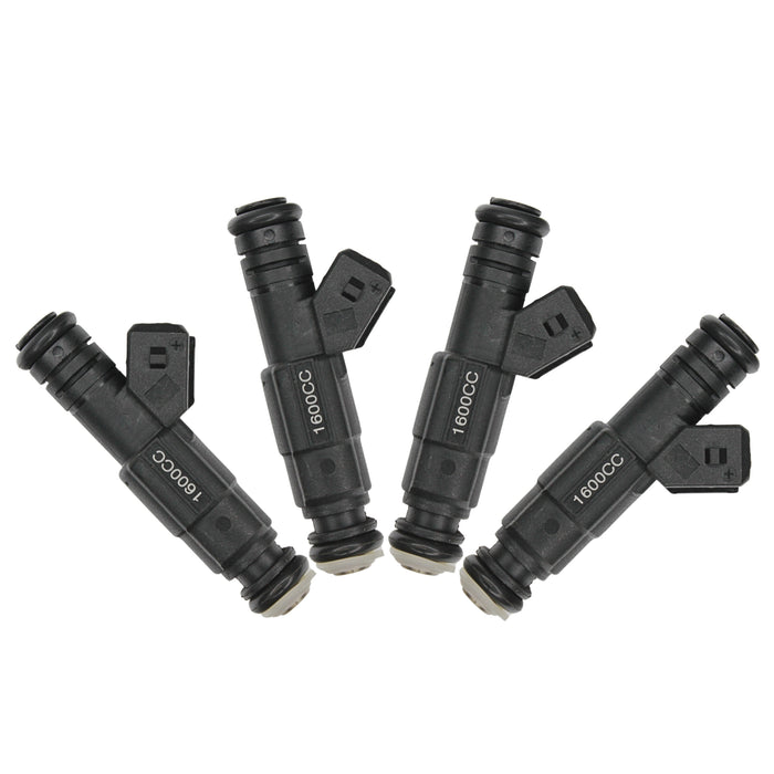 4x Fuel Injectors 1600cc 152lb Gen III EV6 (Long) / EV1 Jetronic Plug / E85 safe