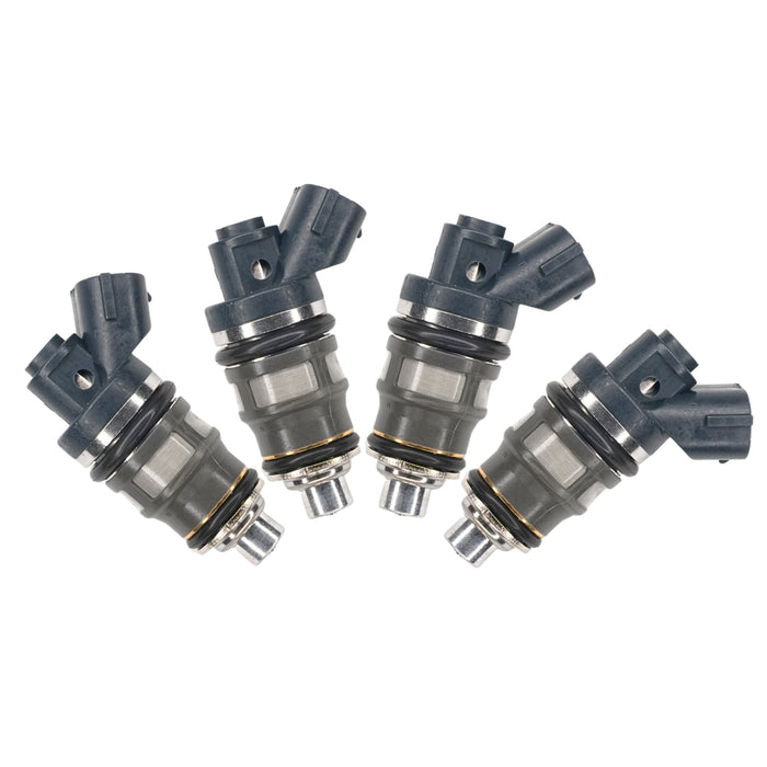 4 800-cc-KRAFTSTOFFEINSPRITZDÜSEN passend für DENSO FÜR TOYOTA SW20 3S-GTE EJ20 BG5 BD5 SIDE FEED