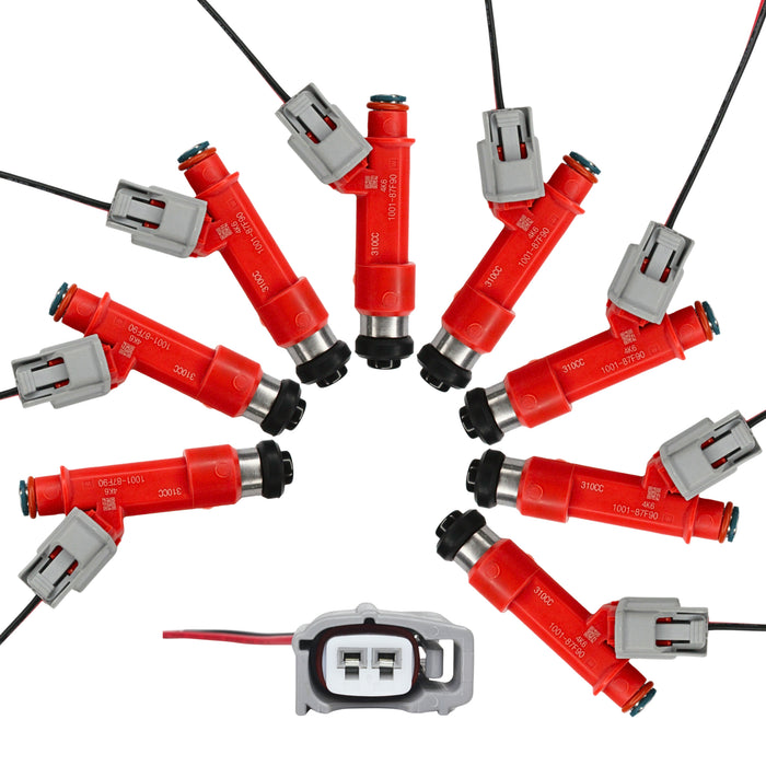 8 x 310cc 30lb Fuel Injectors for Toyota 1UZFE E85 LEXUS SOARER V8 FIT AISIN
