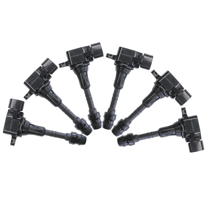 6x Ignition coils for Infiniti Nissan Suzuki 4.0L 3.5L 3.0L V6 22433-8J115 UF349