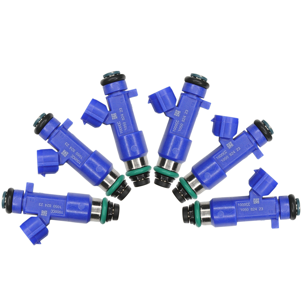 6x 1000cc Fuel Injectors fit Denso For Nissan Infiniti G37 GTR