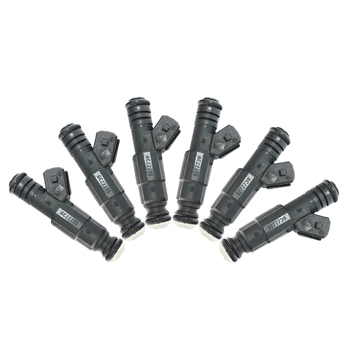 6 Genuine Bosch Fuel Injectors For 87-98 JEEP Cherokee 4.0 0280155710 EV1 4 Hole