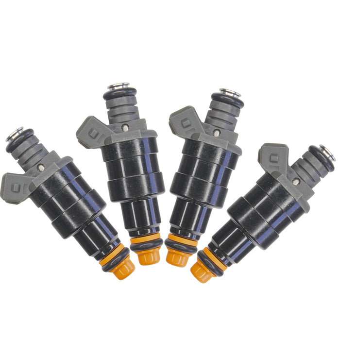 4 X FUEL INJECTORS FOR 1981-1990 PORSCHE 944 924 S 2.5L L4 FIT BOSCH 0280150158