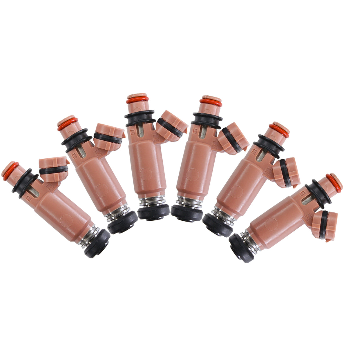 6x 550cc 565cc fit Denso Fuel Injectors for Subaru STi Mitsubishi