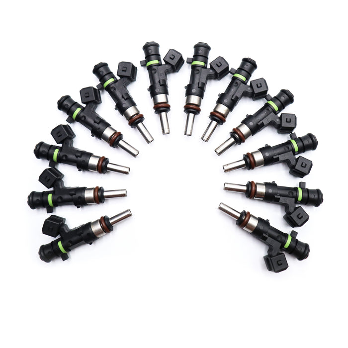 12 Fuel Injectors for FERRARI 599 GTB GTO SA F430 4.3L 6.0L fit Bosch 0280158124