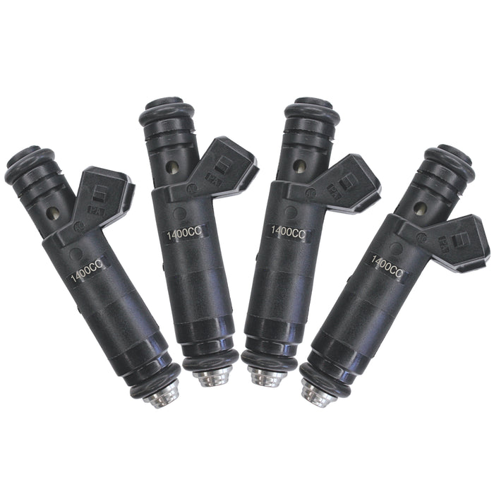 4 1400cc fit Siemens Deka Injectors For Vauxhall VXR Z20LET Astra Coupe Opel OPC
