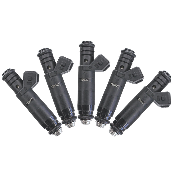 5 1200cc 114lb fit Siemens Deka EV1 Einspritzdüsen für Audi VW RS2 S2 Volvo e85