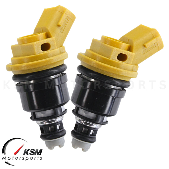 4 x 550cc 555cc Side Feed Fuel Injectors for Subaru STI WRX GC8 MY99-00 EJ20