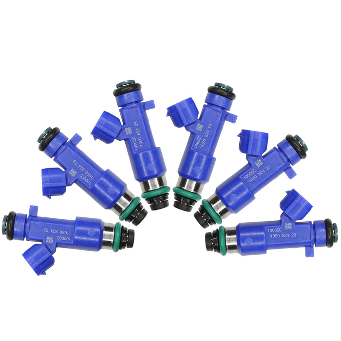 6x 1000cc Einspritzdüsen passend für Denso für Nissan Infiniti G37 GTR 63570 14002-AN001