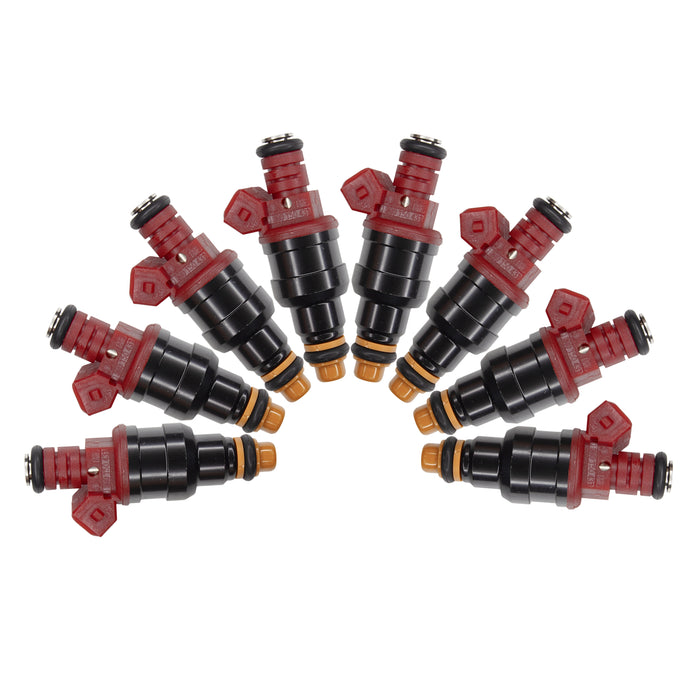 8 x 360cc FUEL INJECTORS FOR 0280150431 AUDI BMW VAUXHALL OPEL CORVETTE FORD V8