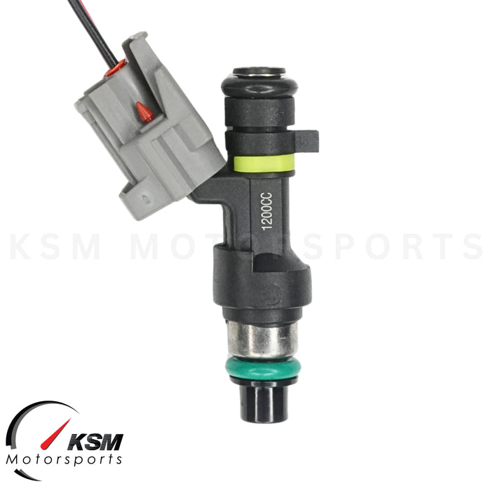 4x 1200cc fuel injectors for 02-11 Honda Acura K20A K24A 06-09 S2000 Turbo Denso