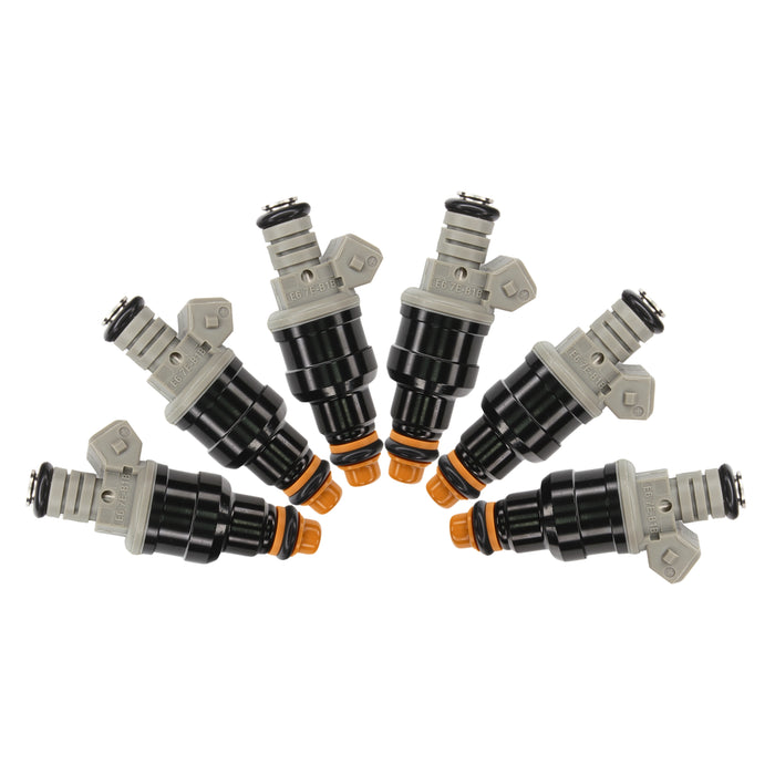 6 x Flow Matched Fuel injectors for Ford 2.3 2.9 3.0 3.8 4.9 5.0 F47E-A2E