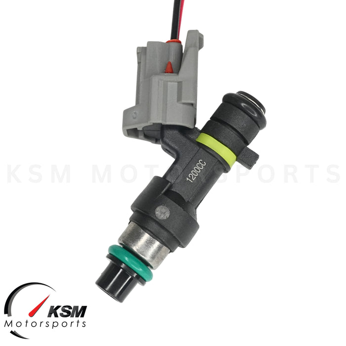 4x 1200cc fuel injectors for 02-11 Honda Acura K20A K24A 06-09 S2000 Turbo Denso