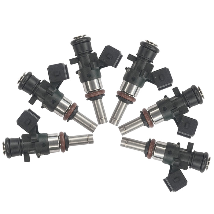 6 x 1500cc 143lb Fuel Injectors fit Bosch Nozzle Valve EV14KT Petrol 0280158040