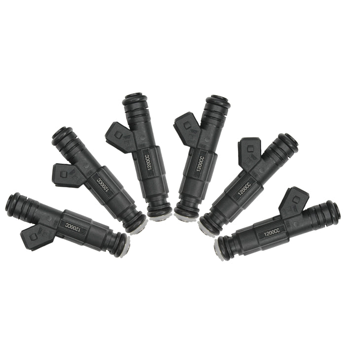 6 x EV6 Fuel Injectors 1200cc 114lb for GMC Ford Buick Audi 2.8 3.0 3.8 4.2 4.6L