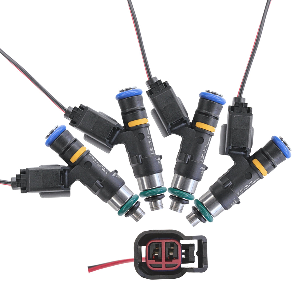Set 4 440cc fuel injectors for MINI COOPER S R52 R53 2003-2007 FIT