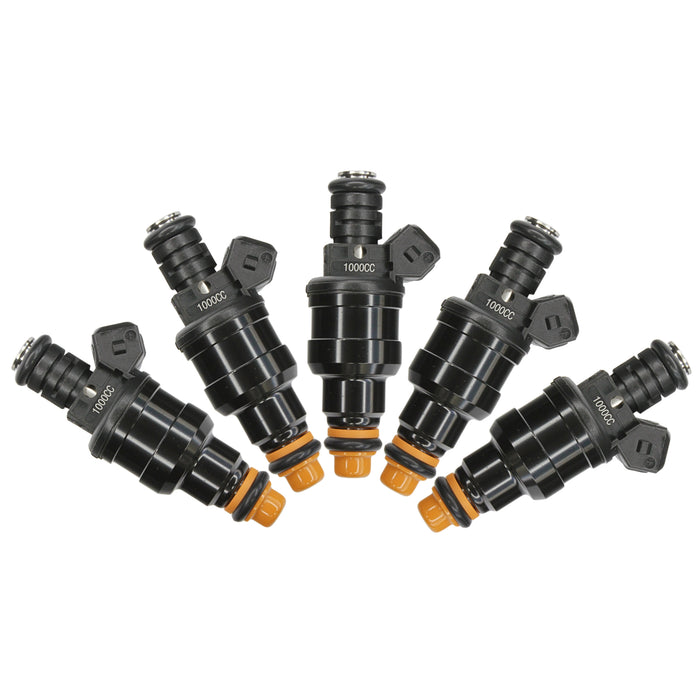 5 1000cc 96lb Fuel Injectors for Volvo S40 V50 S60 XC90 C70 Turbo Fit Bosch EV1