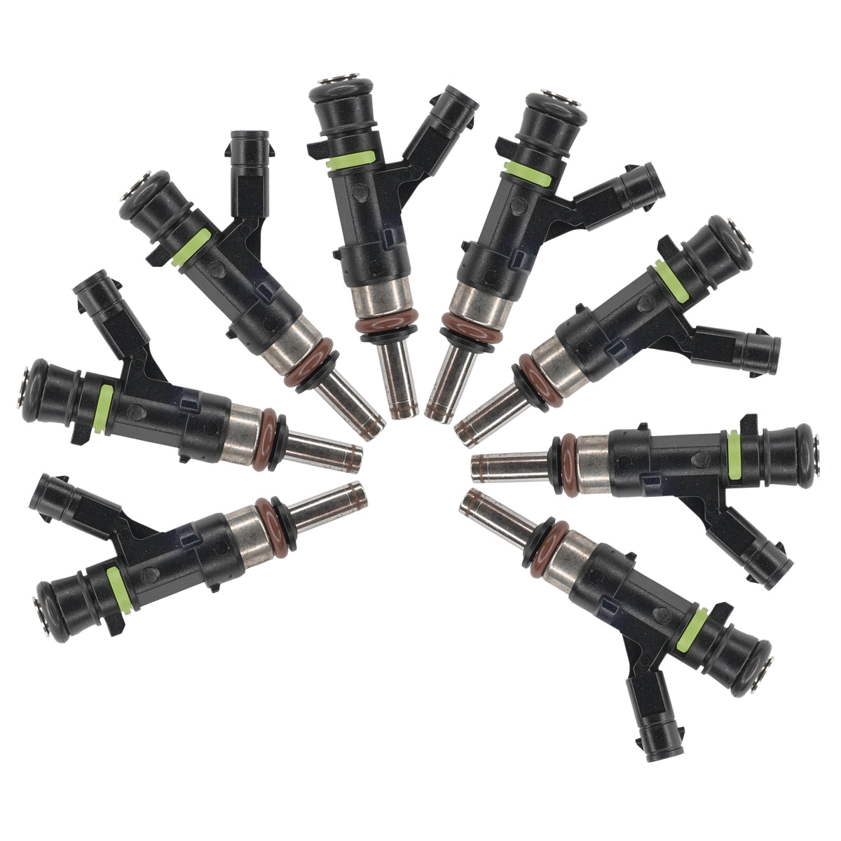 8 Fuel Injectors 0280158142 for Mercedes-Benz C63 ML63 AMG W216
