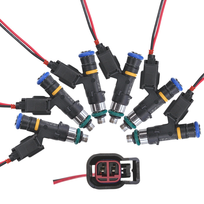 Set of 6 x 650cc fuel injectors for 1990 - 1996 NISSAN 300ZX TT fit BOSCH EV14