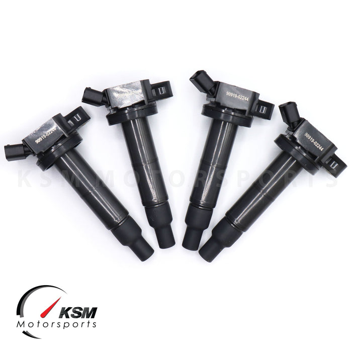 4 x Ignition Coils For Toyota Camry 2002-2011 2.4 L4 90919-02244 673-1307 UF333