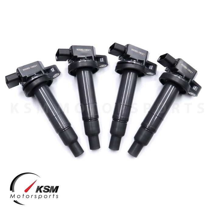 4 x Ignition Coils For 2001-2019 Toyota Yaris Prius C xA xB Echo 1.5L L4 UF316