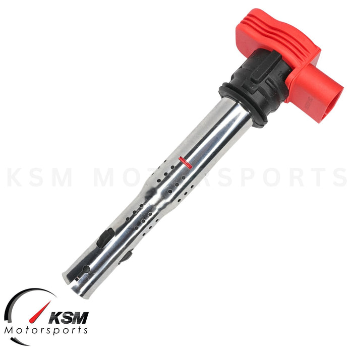 Set 6 performance Red Ignition coils for Audi A4 A6 Q7 Q5 S5 VW Touareg PORSCHE