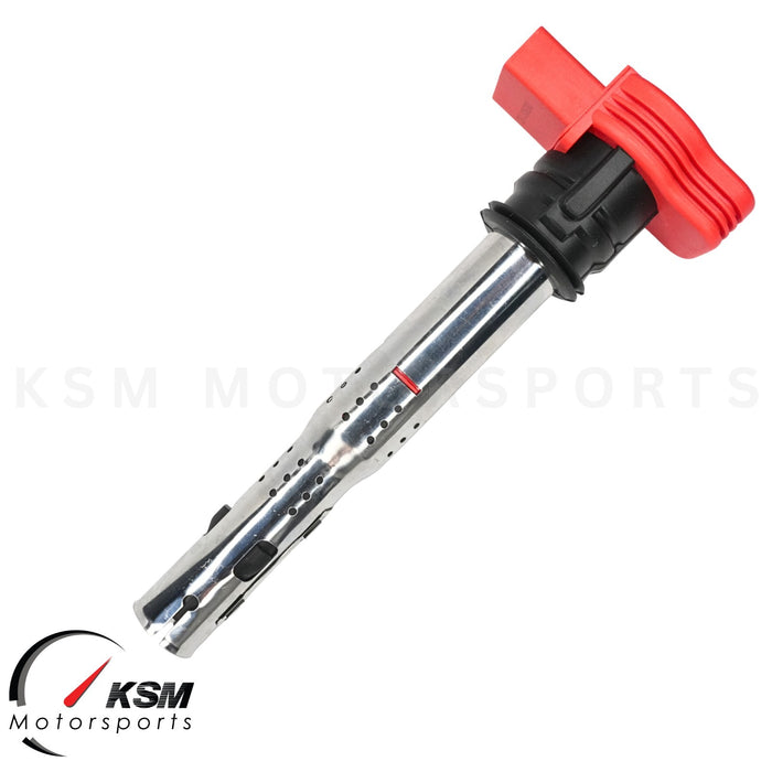Set 6 performance Red Ignition coils for Audi A4 A6 Q7 Q5 S5 VW Touareg PORSCHE