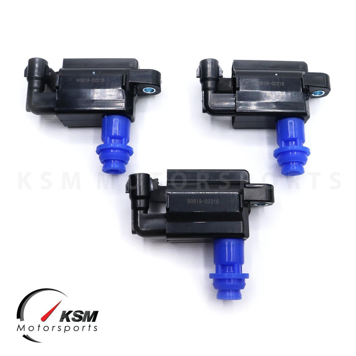3 x Ignition Coils for Lexus 2001-2005 IS300 1998-2005 Lexus GS300 l6 3.0L UF228