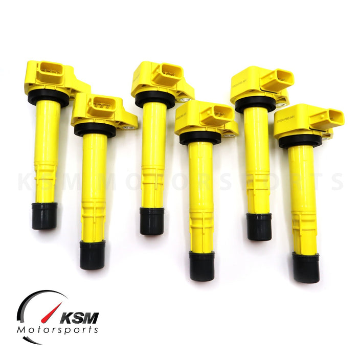 6 x Ignition Coils For Honda Pilot Ridgeline Saturn Vue / Acura MDX 3.5L 3.7L V6