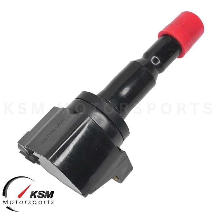 4 x Zündspulen 30520-PWC-003 für 2007–2008 Honda Fit 1.5L L4 2002–2008 Jazz