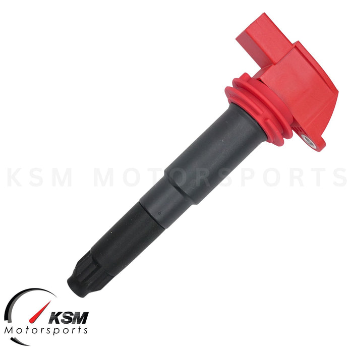 8x Red Ignition Coil for 2008-18 Porsche Cayenne 2010-16 Panamera V8 4.8L 4Blade
