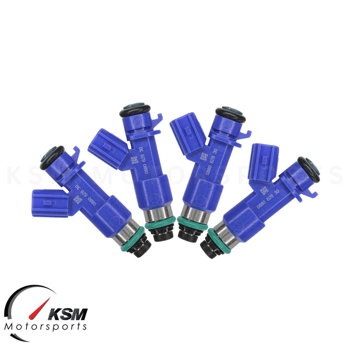 4 x 410cc fuel Injectors with Plug & Play adapters for Honda Acura RDX
