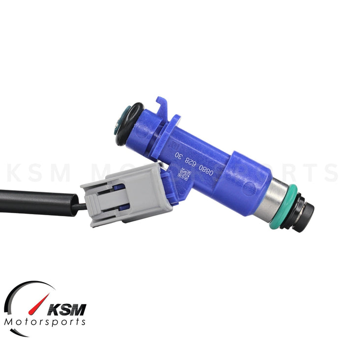 4 x 410cc fuel Injectors with Plug & Play adapters for Honda Acura RDX