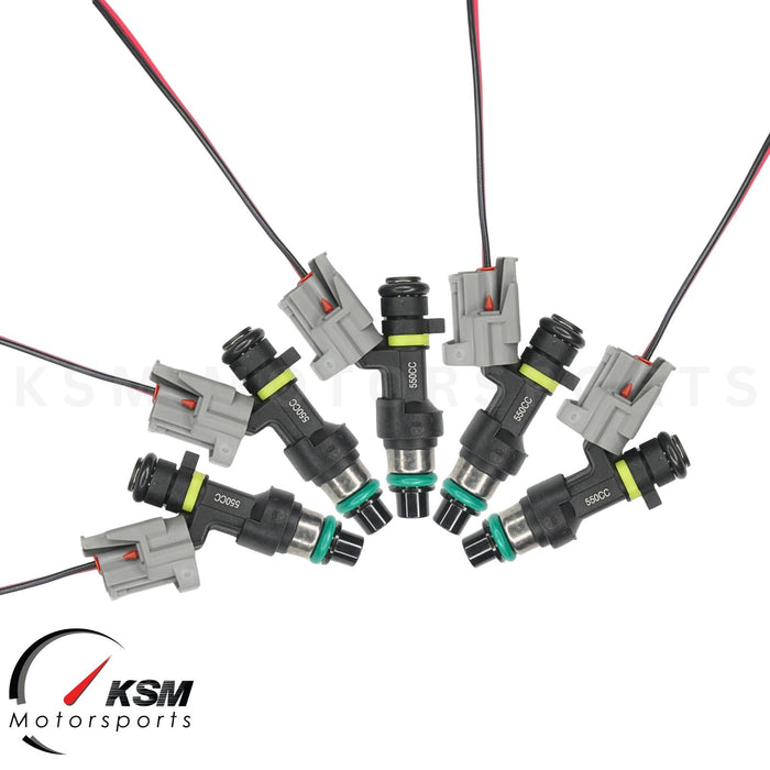 5 550 cc Einspritzdüsen für 2009–2010 Ford Focus MK2 RS ST225 High OHMS FIT DENSO