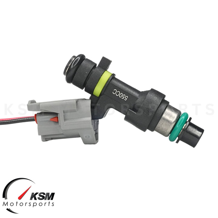 8 x 550cc 52lb Einspritzdüsen für 04–10 Infiniti QX56 04–16 Nissan 5.6 V8 VK56