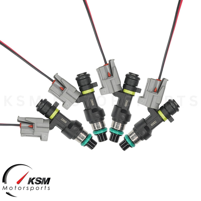 650cc fuel injectors for 02-11 Honda Acura K20A K24A 06-09 S2000 Turbo High OHMS