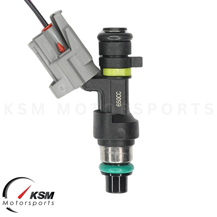650cc fuel injectors for 02-11 Honda Acura K20A K24A 06-09 S2000 Turbo High OHMS
