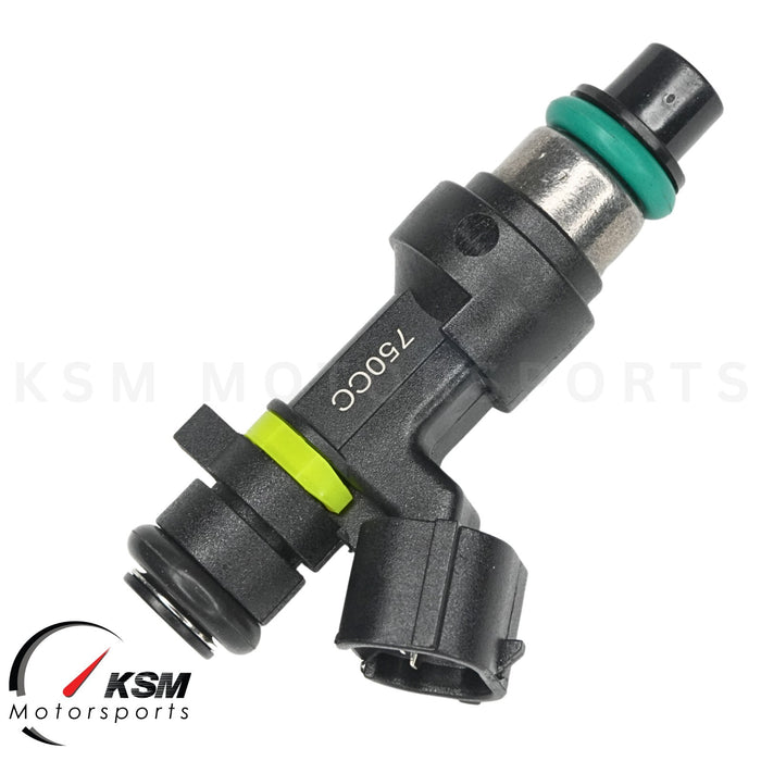 6 x 750cc Fuel Injectors for NISSAN NISMO SKYLINE R34 RB25DET NEO Fit DENSO ER34
