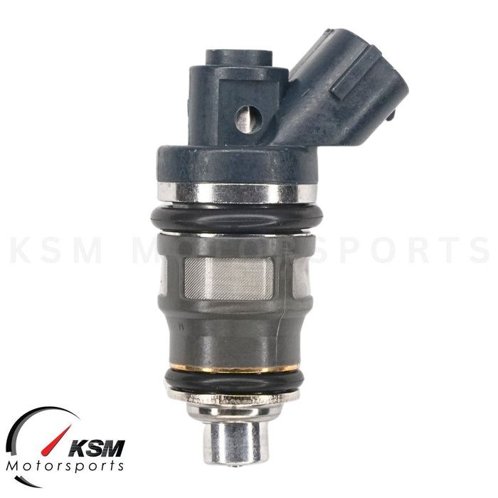 6 x 800cc FUEL INJECTORS For TOYOTA SUPRA JZA70 1JZGTE 1JZ SIDE FEED Fit DENSO