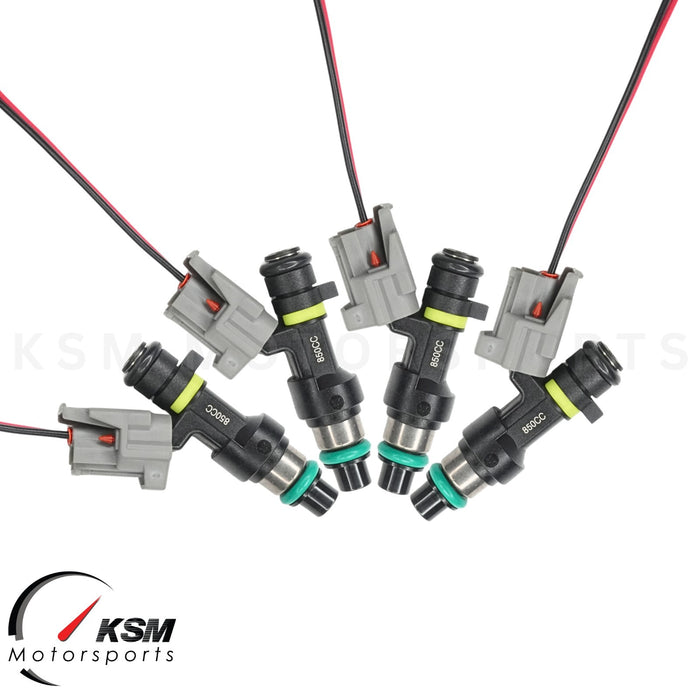 4 x 850 cc Einspritzdüsen für Honda Acura K20A K24A 02–11 06–09 S2000 Turbo 