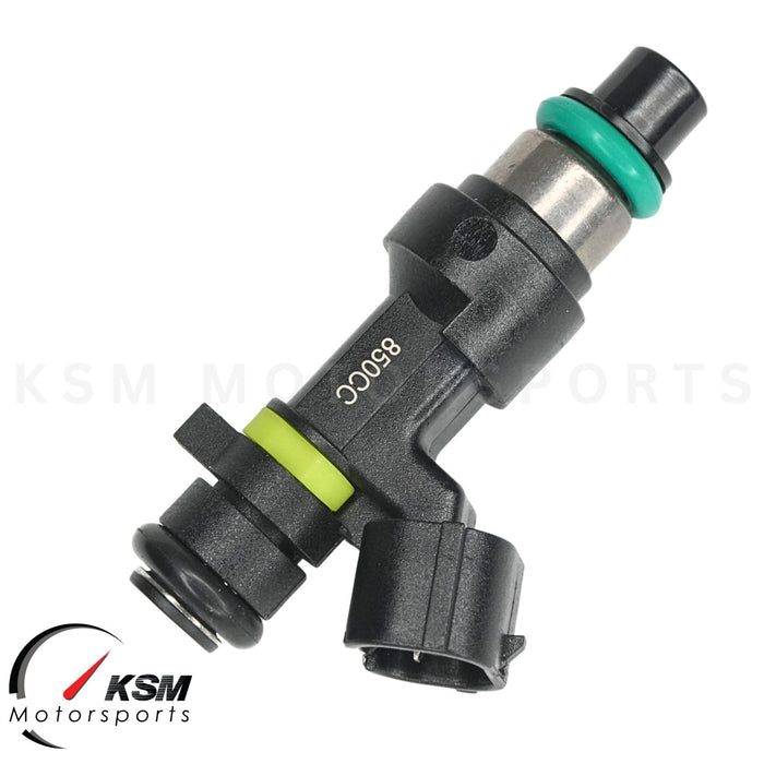 6 x 850cc turbo fuel injectors 81lb For Nissan GTR R35 350Z G35 M35 fit DENSO