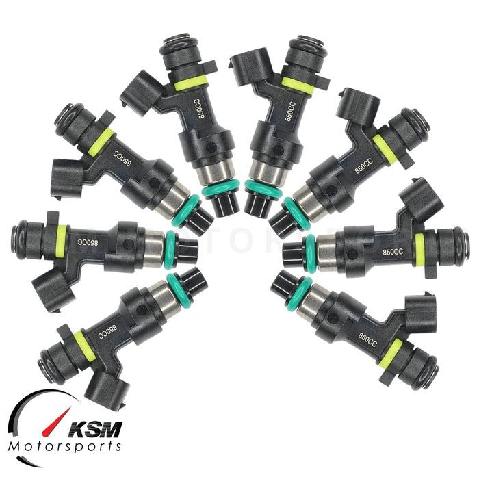 8 x 850cc 81lb Einspritzdüsen für 04–10 Infiniti QX56 04–16 Nissan 5.6 V8 VK56