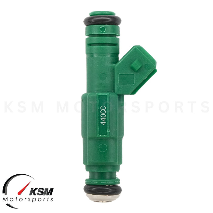 4 x 440cc 42lb Fuel Injectors Green Giant FIT BMW VW VOLVO AUDI TURBO 0280155968