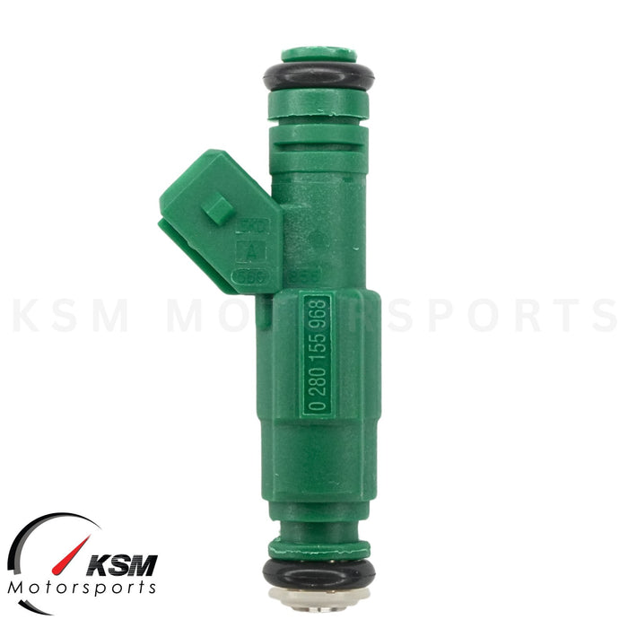 4 X 0280155968 Injecteur de carburant géant vert pour Bosch 42lb Motorsport Racing 440cc
