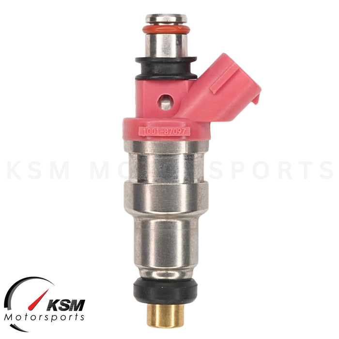 650cc fit Denso Sard top feed injectors For CA18DE/T 200SX 4G63 EVO1-9 RX7 FC3S