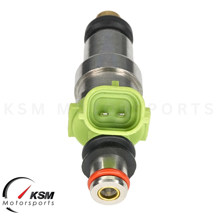 4x 800cc-Einspritzdüsen mit niedriger Impedanz für CA18DE/T 200SX 4G63 EVO1-9 RX7 FC3S