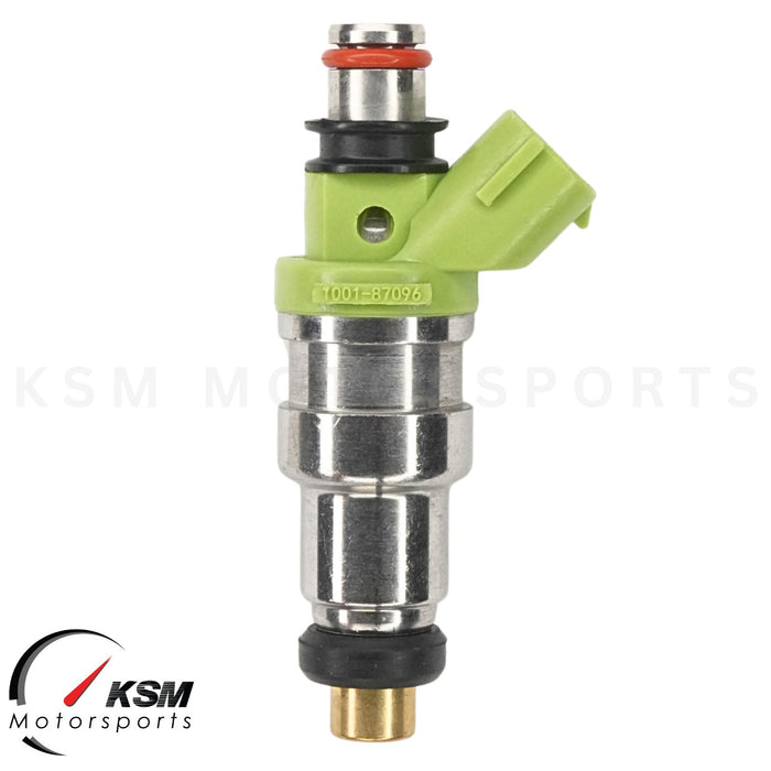4x 800cc-Einspritzdüsen mit niedriger Impedanz für CA18DE/T 200SX 4G63 EVO1-9 RX7 FC3S